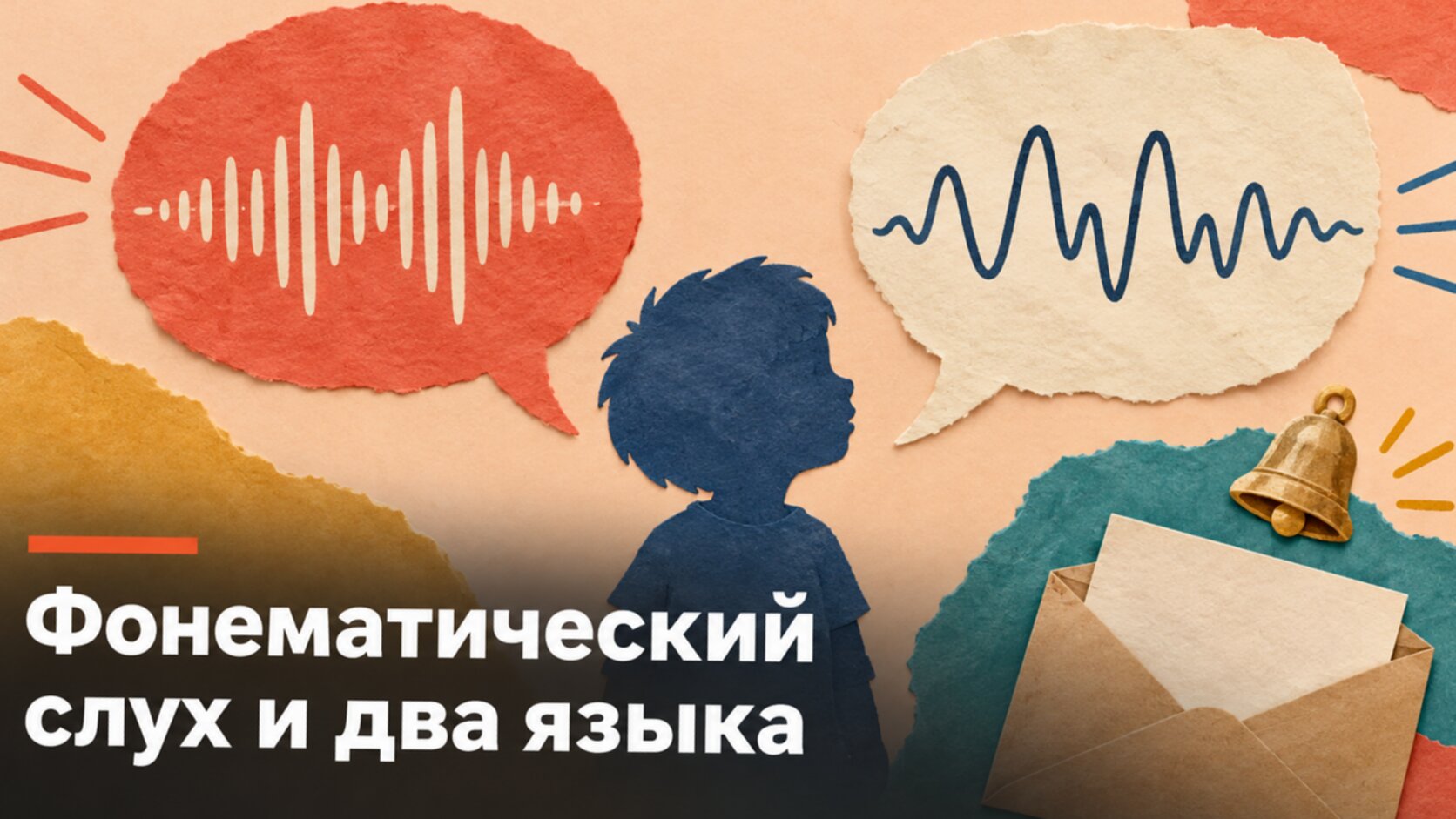 Фонематический слух у двуязычного ребёнка: два облачка речи и колокольчик