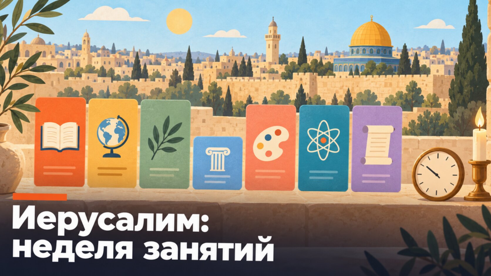 Неделя занятий: короткая пятница и выходной шабат