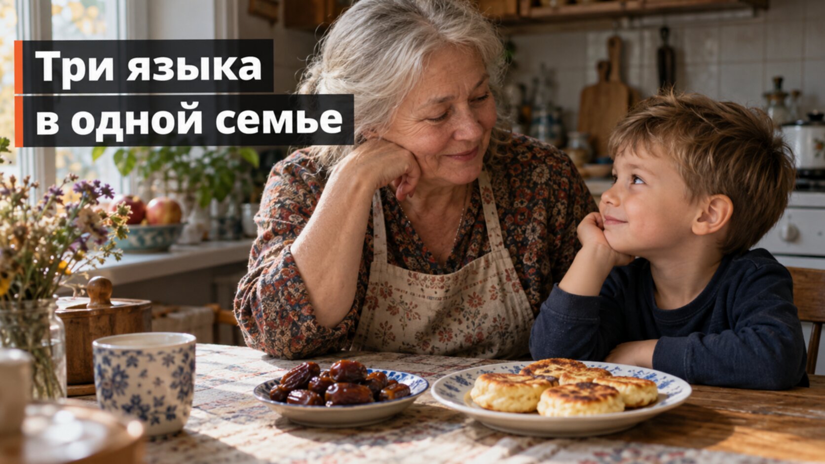 Языки в ОАЭ: семья за столом