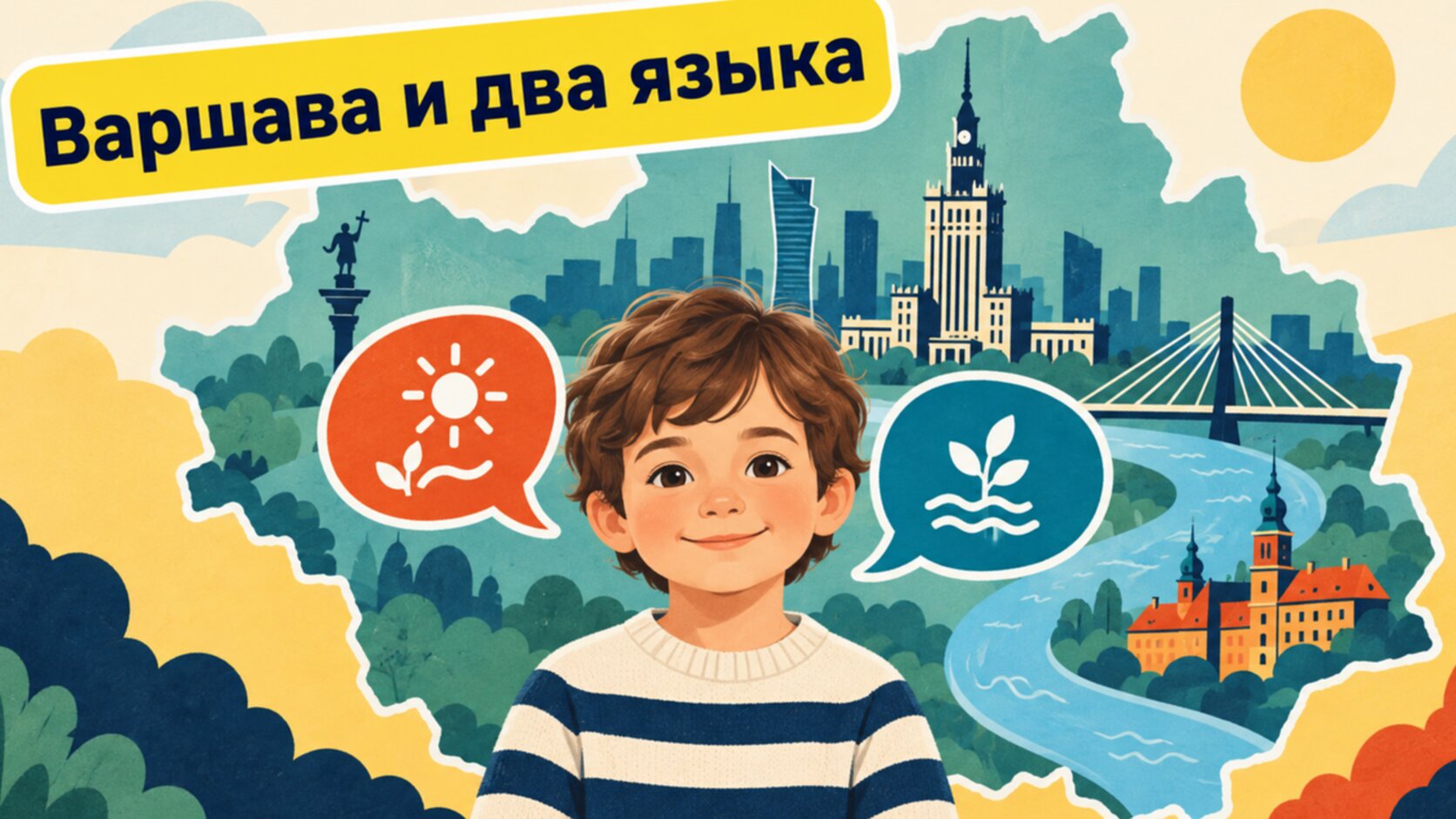 Двуязычие в Варшаве: ребёнок между двумя речевыми облачками